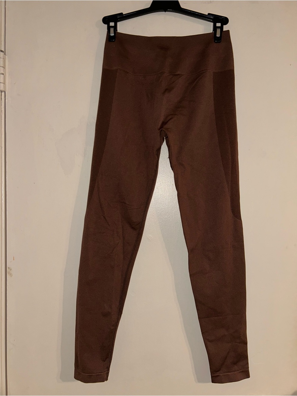 Brown High-Waist Leggings
